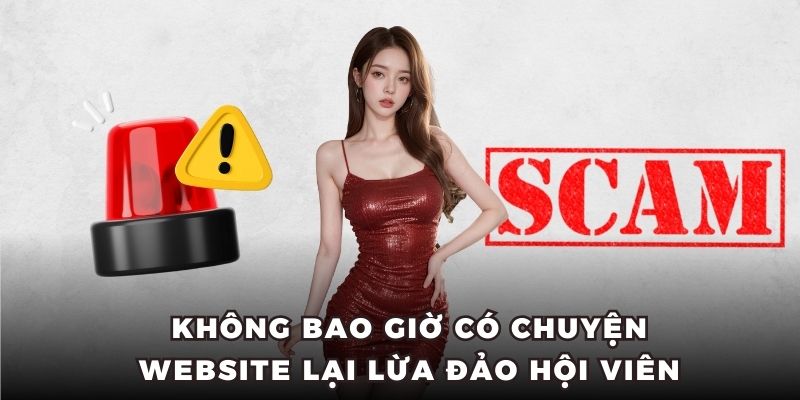 Không bao giờ có chuyện website lại lừa đảo hội viên